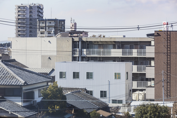 ngôi nhà mái bằng ở Nhật