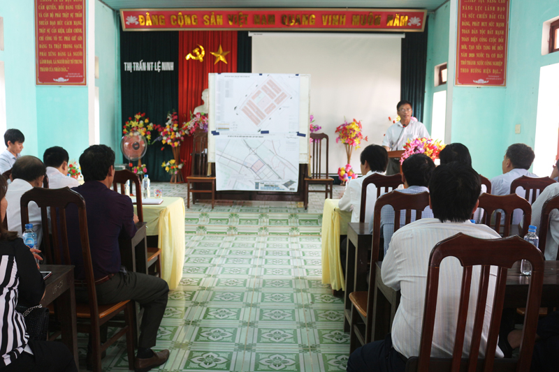 Quảng Bình công bố quy hoạch chi tiết Khu nhà ở thương mại thị trấn Nông trường Lệ Ninh
