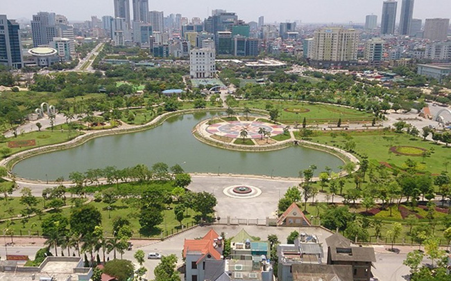 Đề xuất xây bãi đỗ xe ngầm 3 tầng ở Công viên Cầu Giấy (Hà Nội)