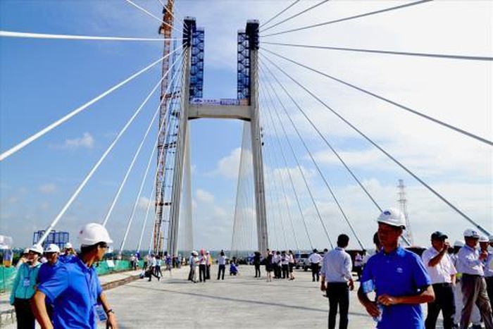 Thông xe cầu 5.700 tỷ đồng nối Đồng Tháp - Cần Thơ vào tháng 6/2019