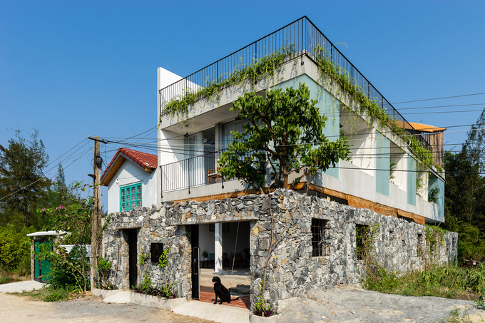 Ngôi nhà không tường đặc biệt ở Quảng Nam