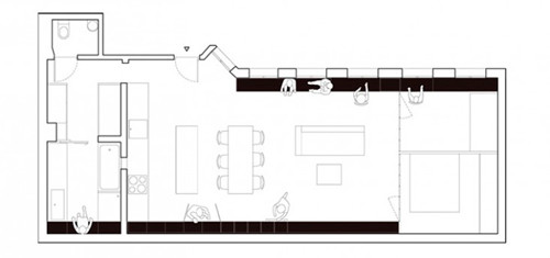 phương án thiết kế mặt bằng của căn hộ 81m2 
