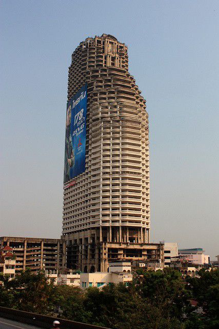 Cao ốc 'ma' là công trình quy mô và bề thế giữa thủ đô Thái Lan 1