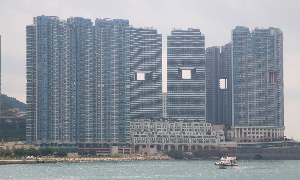 Những tòa nhà cao tầng ở Hông Kông