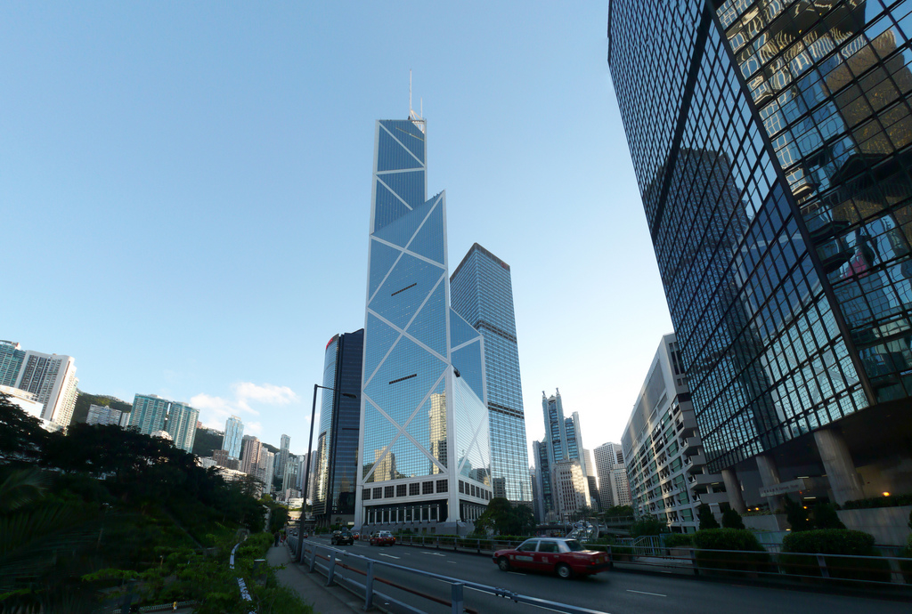 Tháp Bank of China ở Hồng Kông