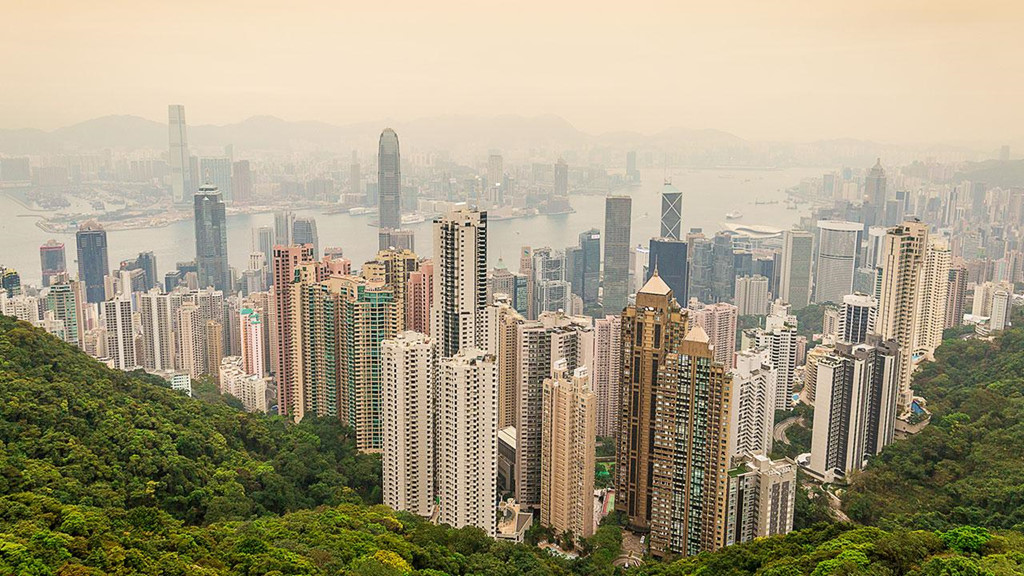 phong thủy cao ốc Hong Kong