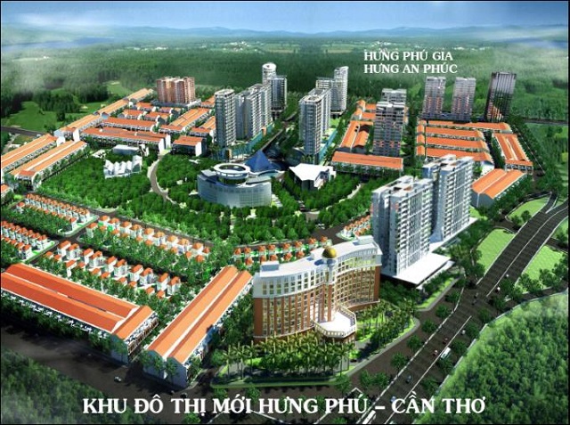 dự án Khu đô thị Hưng Phú 