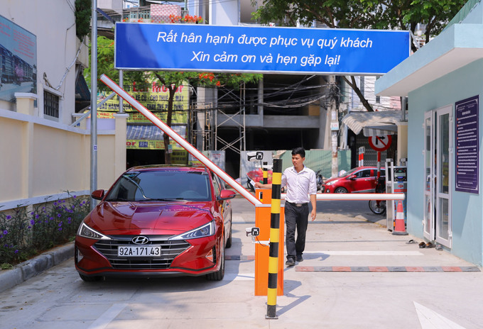 bãi đỗ xe thông minh ở Đà Nẵng
