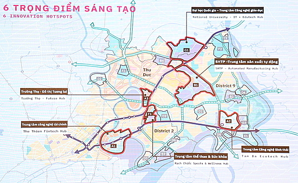 Khu đô thị sáng tạo phía Đông Sài Gòn