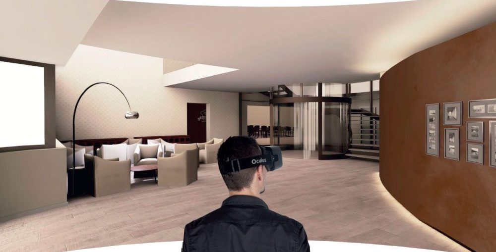 Thông qua trải nghiệm VR, người mua có thể bao quan toàn bộ không gian ngôi nhà cần đến xem trực tiếp