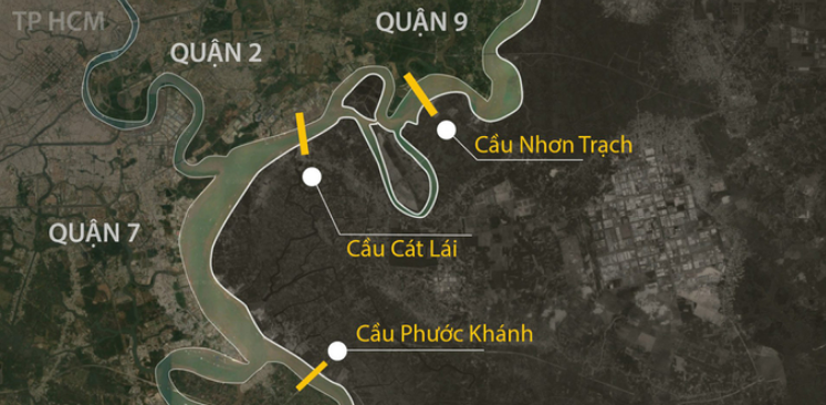 3 dự án cầu nối giữa TP.HCM - Đồng Nai
