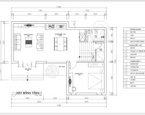 Tư vấn thiết kế ngôi nhà hình chữ L, 2 tầng 1 tum phù hợp với gia đình 3 thế hệ