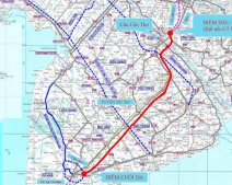 Thực hiện cao tốc Cần Thơ - Cà Mau giai đoạn 2021-2015