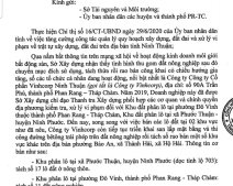 Ninh Thuận: Phân lô bán nền trái phép, doanh nghiệp bị “tuýt còi”