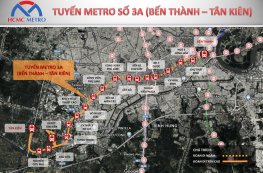 TP.HCM: Đề xuất xây metro Bến Thành - Tân Kiên 68.000 tỷ đồng