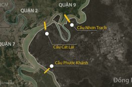 Xây cầu Nhơn Trạch 2.200 tỷ đồng nối Đồng Nai với TP.HCM