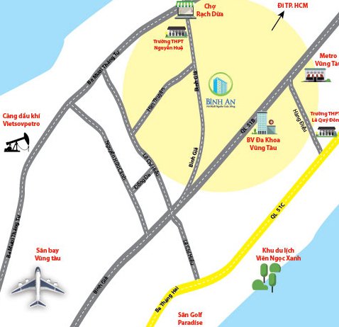 Chung cư Bình An, đường Bình Giã, Phường 10, Vũng Tàu. LH 090.788.3643