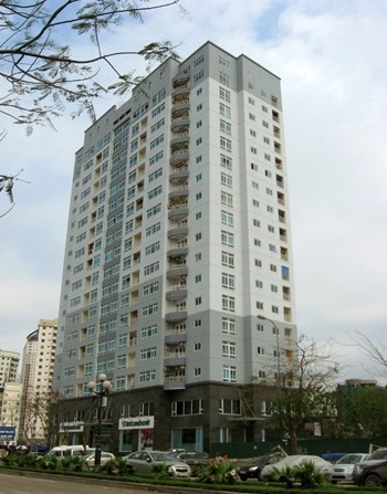 Cho thuê chung cư Cienco1 Hoàng Đạo Thúy 80m2 nhà nội thất đầy đủ giá thuê 11.5 triệu/th