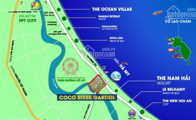 Đất nền dự án Coco River Garden, cơ hội đầu tư sinh lời tốt nhất năm 2017 đón đầu APEC. 0943727672