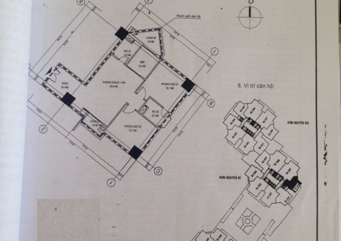 Bán chung cư Tecco Tứ Hiệp, giá 750 triệu/căn, 2 pn, 2 wc. LH: 096.182.5358