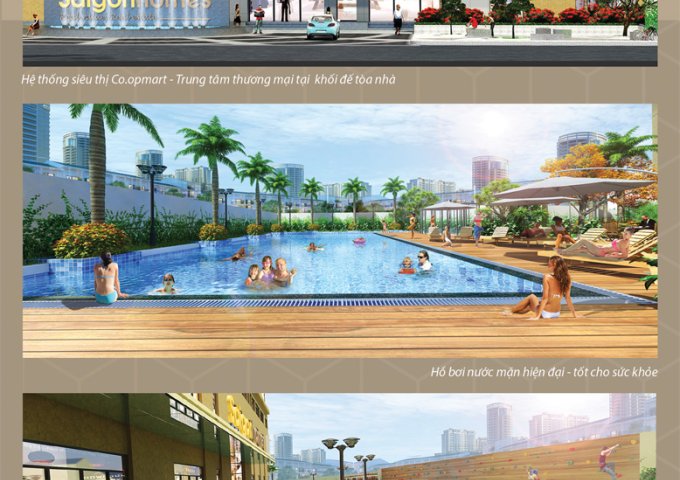 Căn hộ Saigonhomes Bình Tân, chỉ 880tr/căn, có Coop Mart, thanh toán linh hoạt, 0917999515