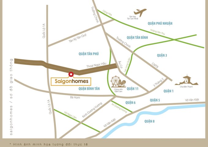 Căn hộ Saigonhomes Bình Tân, chỉ 880tr/căn, có Coop Mart, thanh toán linh hoạt, 0917999515