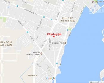 Bán đất liền kề phân lô dự án H36, mặt phố Lạc Long Quân, ký trực tiếp, LH quản lý BH CĐT