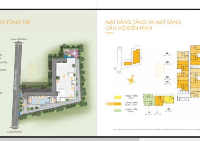 Cần chuyển nhượng lại căn hộ Masteri M-One Gia Định, Gò Vấp, 3PN