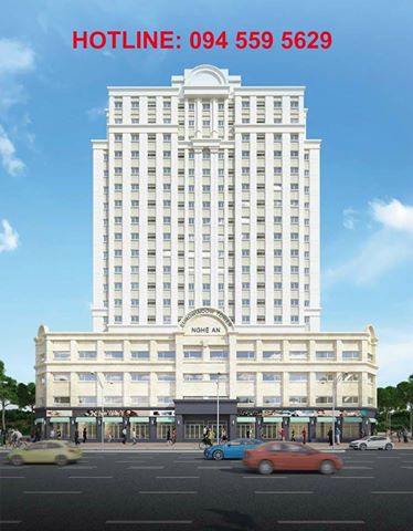 Chung cư ngay ngã tư chợ Vinh TP Vinh Nghệ An, chỉ từ 624tr, Tặng 20tr ,Xe SH