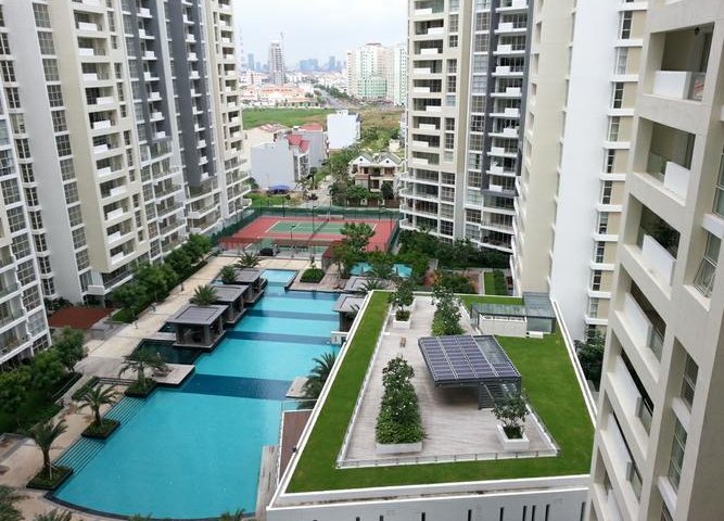 Định cư bán căn hộ view đẹp DT 96m2, Him Lam Chợ Lớn Q. 6
