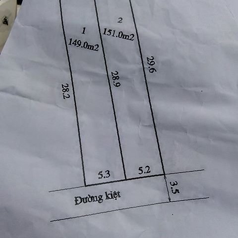 Kiệt 24 Vũ Ngọc Phan, cần bán 2 lô đất 148.4m2