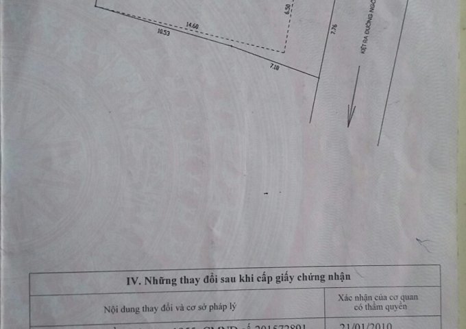 Bán lô đất đầu kiệt 266, Dương Đình Nghệ, Sơn Trà, Đà Nẵng