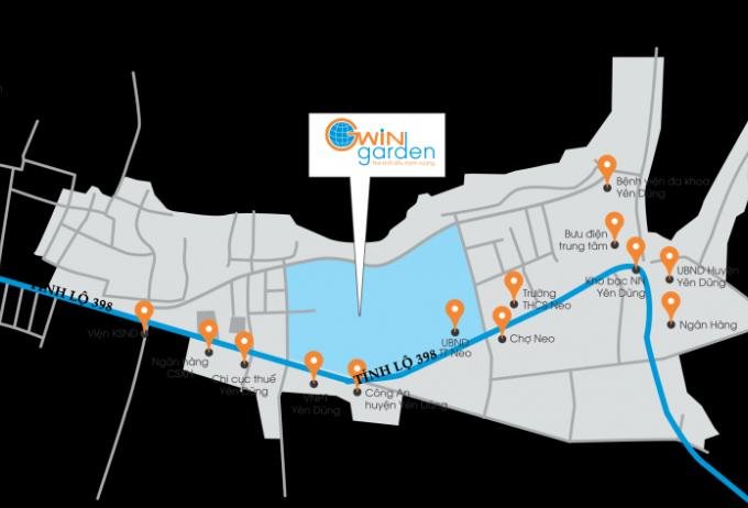 Đất nền Gwin Garder Thị Trấn Neo - Yên Dũng - Bắc Giang - Giá chỉ từ 5tr/m2