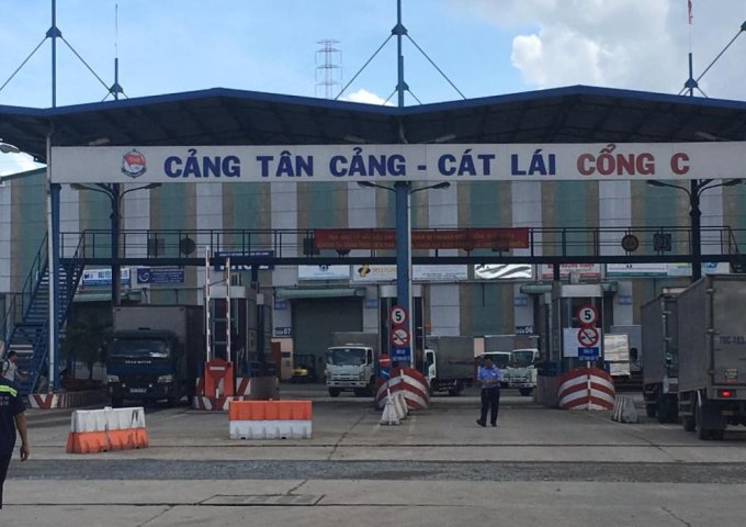 Bán đất nền ngay cổng C cảng Cát Lái, Q2, HCM