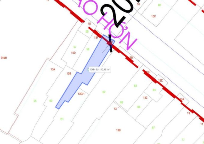 Nhà góc 2MT 13E Hồ Hảo Hớn, P. Cô Giang, Q.1. Gía 10.8 tỷ.