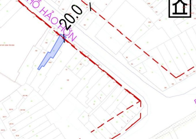 Nhà góc 2MT 13E Hồ Hảo Hớn, P. Cô Giang, Q.1. Gía 10.8 tỷ.