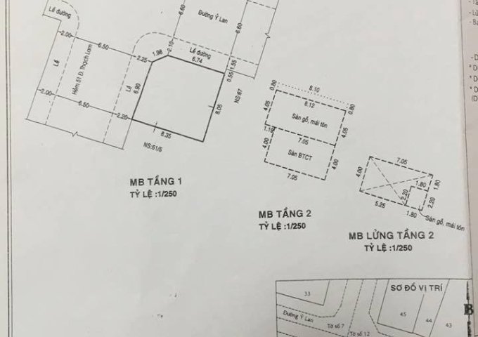 Bán gấp căn góc 67A Ỷ Lan, phường Hiệp Tân, quận Tân Phú