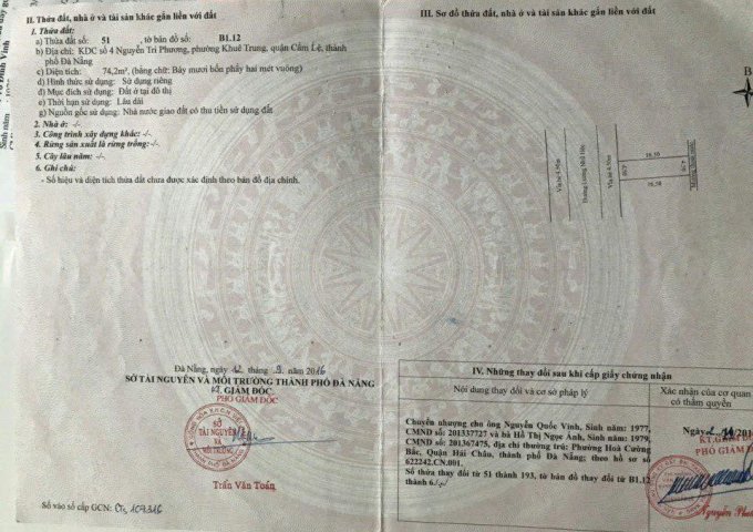 Bán đất MT Lương Như Hộc (số 137 Lương Nhữ Hộc), gần trường Đại Học Ngoại Ngữ, Đà Nẵng