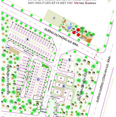 Bán đất nền dự án tại dự án Metro Garden, Hóc Môn, Hồ Chí Minh. Diện tích 111.52m2, giá 13 triệu/m²
