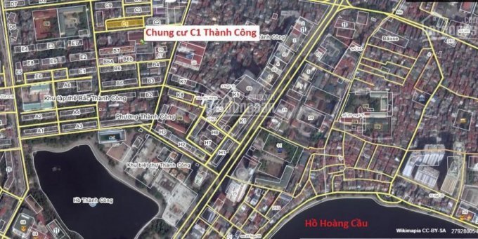 Mở bán các suất ngoại giao chung cư đầu tiên tại Thành Công, C1 Thành Công