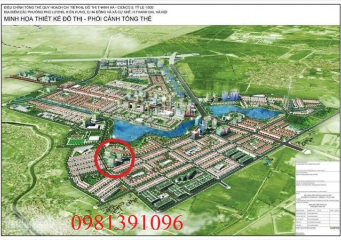 Bán căn hộ chung cư tại Dự án Khu đô thị Thanh Hà Mường Thanh, Hà Đông, Hà Nội giá mềm 9,5 Triệu/m²