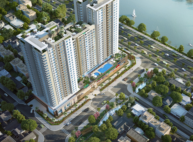 Bán căn hộ 3PN - Tầng 2- Block A hoàn thiện - view VVK , sông tại Dự án Viva Riverside, Quận 6,  Hồ Chí Minh diện tích 83.00m2  giá 3.1 Tỷ