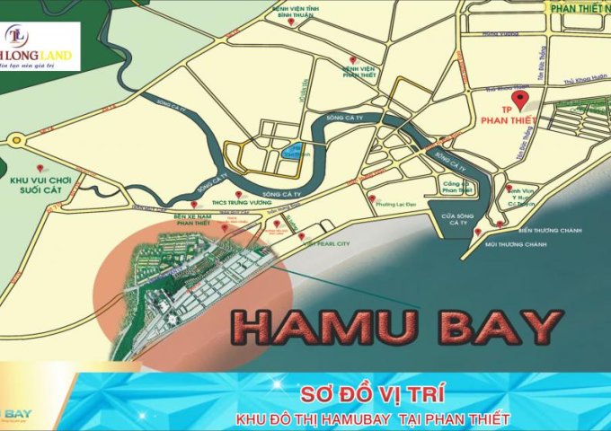 Khu đô thị mới Hamubay, kết nối Phan Thiết – Sài Gòn mặt tiền Biển Phan Thiết