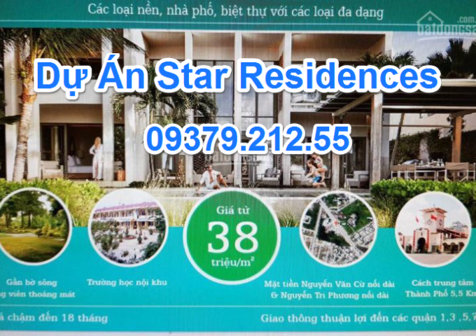  Bán đất nền dự án Star Residences (Sài Gòn Viễn Đông) mới, mặt tiền Phạm Hùng, gồm 200 nền với giá 39tr/m2 Cơ hội đầu tư đất nền