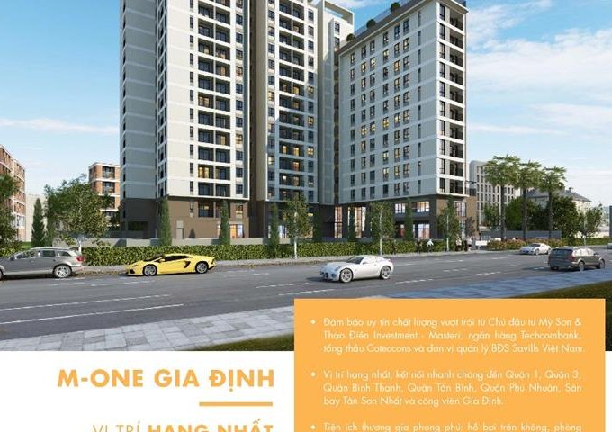 Cần chuyển nhượng căn hộ M- One Gia Định giá tốt. LH 0936713213