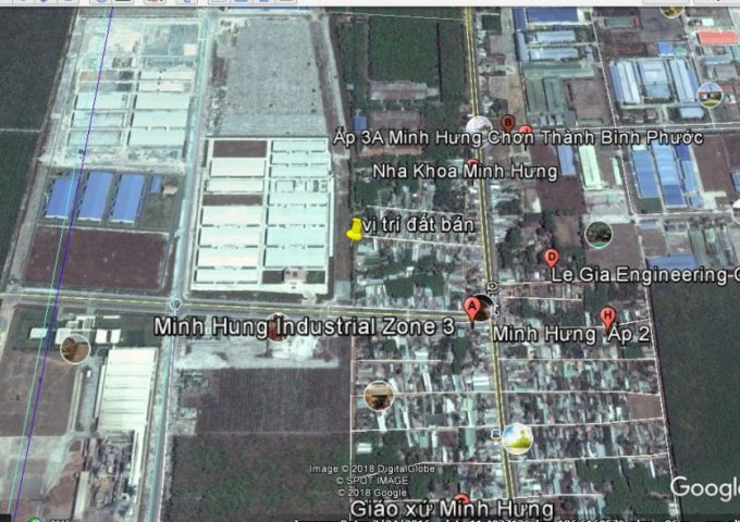 Đất, nhà trọ ấp 3 Minh Hưng,CT,B.Phước dt(10.2x70)nh:10.6(10 phòng trọ,2 nhà lớn). Giá:2.2 tỷ