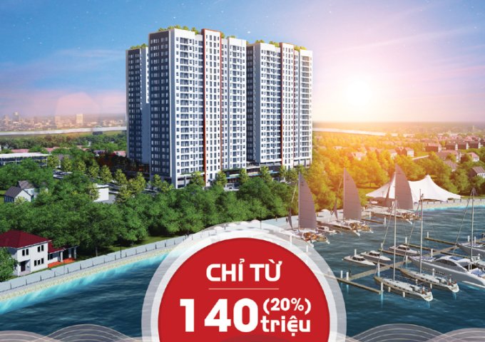 Sở hữu ngay căn hộ cao cấp ven sông Đồng Nai - liền kề KDL Suối Tiên chỉ với 140triệu trả trước !!!