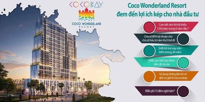 Coco Wonderland Resort thuộc tổ hợp du lịch và giải trí Cocobay Đà Nẵng