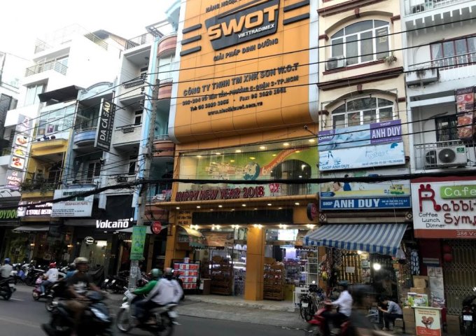 Cho thuê nhà mặt tiền 386 Võ Văn Tần, P5, Q3