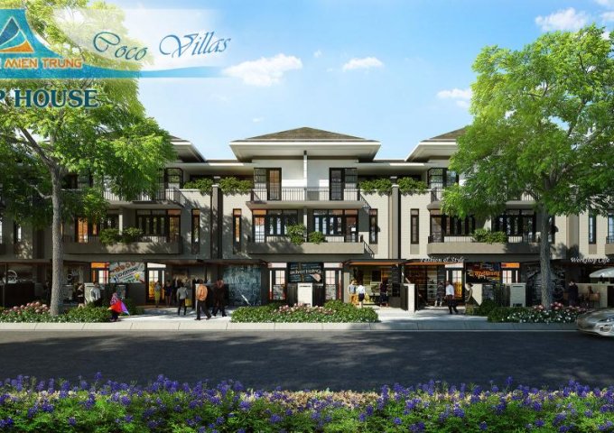 Chào bán đất nền và nhà phố liền kệ tại dự án Cocovillas - Điện Ngọc- Điện Bàn- Quảng Nam